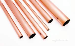 Straight Copper Tube -  Lawton Tube Straight Copper Tube (12swg) 1.3/8 Inch (6m)