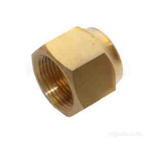 Brass Fittings -  Bullfinch Lgl Short Flared Nut 3/4 Inch