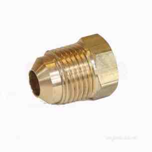 Brass Fittings -  Bullfinch Lgl Flared Sealing Plug 3/8 Inch