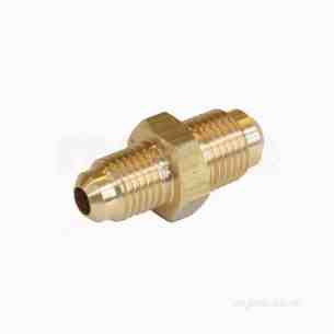 Brass Fittings -  Bullfinch Lgl Union Reducer Male Flared X Male Flared 5/16 X 1/4 Inch