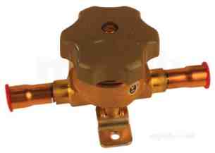 Danfoss Miscellenious Valves -  Danfoss Bml12 Flared Shut Off Valve 1/2 Inch 009g0141
