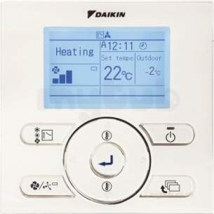 Daikin Air Conditioning Split and Sky Air -  Daikin Hard-wired Remote Brc073