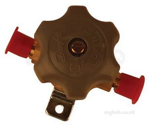 Danfoss Miscellenious Valves -  Danfoss Bml6 Flared Shut Off Valve 1/4 Inch 009g0101