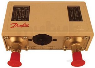 Danfoss Thermostats and Switches -  Danfoss Kp15 High/low Pressure Manual/auto Reset Switch 060-124366