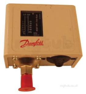 Danfoss Thermostats and Switches -  Danfoss Kp5 Hp Switch 8.0/32 Bar Auto Re 060-117166