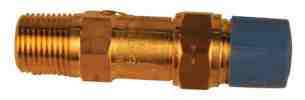 Brass Fittings -  Parker 640f-10 Flanged Cap Nut 5/8 Inch