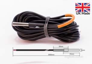 Cabinet Probes -  Temperature Probe 10k 3 Meter Cable