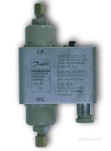 Danfoss Thermostats and Switches -  Danfoss Mp55 Differential Pressure Switch 0.3/4.5bar 060b017266