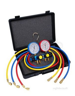Service Tools and Equipment -  Javac El75172 4-valve Manifold Kit (r410a)