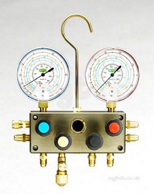 Service Tools and Equipment -  Javac Refco Sm4-8-ds-multi 4-valve Manifold