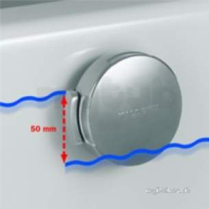 Kaldewei Steel Baths -  Comfort Level 4002 Long Chrome Plated 687770510000
