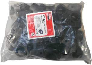 Swa Cable Cleats Conduit and Fittings -  Specialised Wiring Accesories No.14 Cable Cleat 35.6mm Black (pack Of 50)