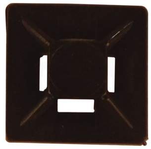 Swa Fixing Bands and Cable Ties -  Specialised Wiring Accesories Cable Tie Mount 19 X 19mm Black (pack Of 100)
