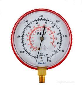 Service Tools and Equipment -  Javac High Pressure Gauge R410a 80mm