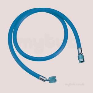 Service Tools and Equipment -  Javac 9881249 Hose 120mm X 1/4 Inch Blue