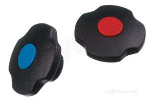 Service Tools and Equipment -  Javac Hand Wheel For 2 Valve Manifold Red