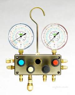 Service Tools and Equipment -  Javac Refco Sm4-8-ds-multi 4-valve Manifold