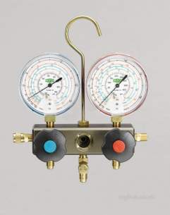Service Tools and Equipment -  Javac Refco Sm2-8-ds-r422 2-valve Manifold