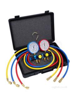 Service Tools and Equipment -  Javac El75172 4-valve Manifold Kit (r410a)