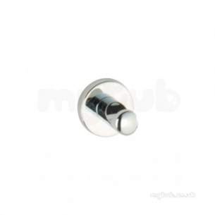 Roper Rhodes Accessories -  Roper Rhodes Minima 6920.02 Robe Hook Chrome