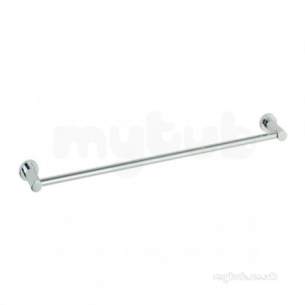 Roper Rhodes Accessories -  Minima 6924.02 Single Rail Chrome