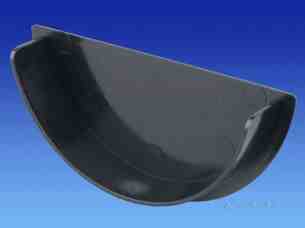 Osma Above Ground Drainage -  6t610b Black Osma Stopend-internal
