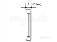 Osma Above Ground Drainage -  6t611b Black Osma Stopend 6t611 B