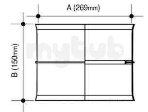 Twinwall Pipe and Fittings -  Wavin 150mm D/s Coupler 6tw205