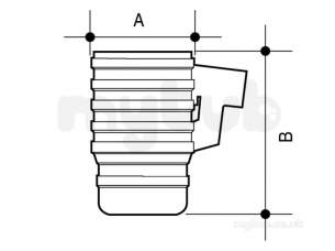 Twinwall Pipe and Fittings -  Wavin 150mm P/e Road Gully-750 6tw651