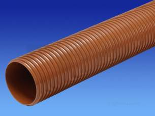 Wavin UltraRib Large Diameter Drainage -  Wavin Ur Pipe Bn Bsen13476 225 Sn8 L-3 P 9ur073