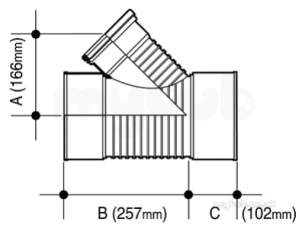 Osma Ultrarib -  6ur219 150 U/rib D/s Uneq Junc 45d/110