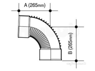Osma Ultrarib -  Osma 6ur561 150 U/rib D/s Bend 87.5d