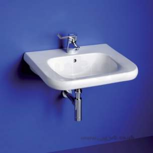 Armitage Shanks Commercial Sanitaryware -  Armitage Shanks Contour 21 Basin 55 White Wheelchair 2th S216601