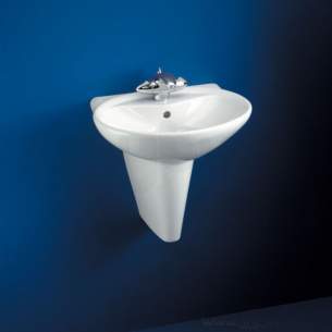 Ideal Standard Purity -  Ideal Standard Purity K0858 500mm One Tap Hole Handrinse Basin Wh-obsolete