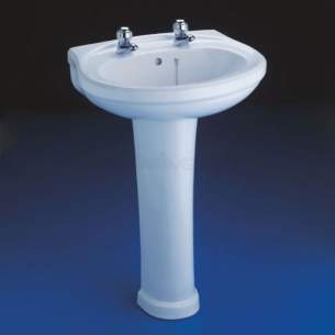 Armitage Shanks Luxury Sanitaryware -  Armitage Shanks Seville S295001 Pedestal Only White Special