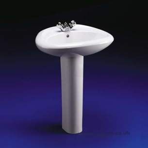 Armitage Entry Level Sanitaryware -  Armitage Shanks Tiffany/montana S292001 Pedestal Wh