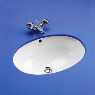 Armitage Vanity Basins -  Armitage Shanks Marlow S2565 480mm Basin Wh