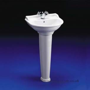 Ideal Standard Classic -  Ideal Standard Revue 450mm One Tap Hole Basin White