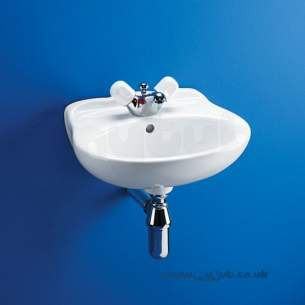 Armitage Sandringham Select -  Armitage Shanks Sandringham Classic S2736 430mm One Tap Hole Basin Wh