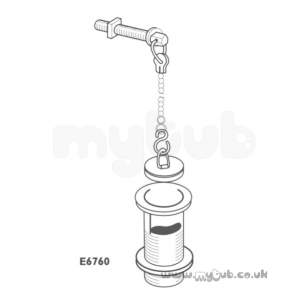 Armitage Shanks Domestic Brassware -  Armitage Shanks Ecoflow S8011 Pllr Tap Flow Limiter 6lpm S8011nu