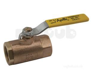 Apollo Industrial Stainless Steel Ball Valves -  Apollo 600 Wog Bspt Bronze Ball Valve 1