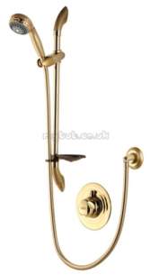 Aqualisa Showers -  Aqualisa Aquavalve 700.50 Semi-recessed Valve Gold Plated