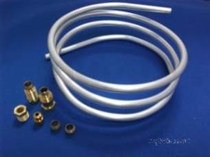 Potterton Boiler Spares -  Potterton 8700724 6mm Aluminium Tube Kit