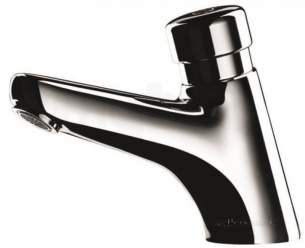 Delabie Basin Taps -  Delabie Tempostop 2 Ab Basin Tap M1/2 Inch 7sec Comp Fittings 15
