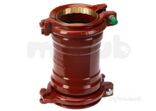 Georg Fischer Waga Fittings -  Georg Fischer Waga Pj8007 Restr Coupling Epdm 140