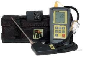 Test Products International Detectors -  Tpi 709r/kit Flue Gas Analyser 709r-kit