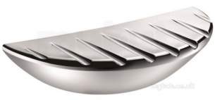 Delabie Accessories and Miscellaneous -  Delabie Wall Mounted Soap Dish Bayblend Chrome Plated Bright
