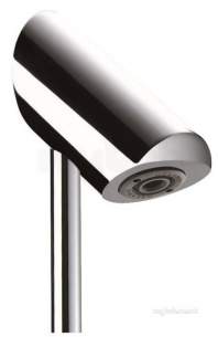 Delabie Showers -  Delabie Tonic Jet Vandal Proof Exposed Shower Head F3/4 Inch Plus Column 16