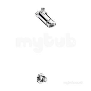 Delabie Showers -  Delabie Sporting Wall Mtd Rec Sh Kit M1/2 Inch 30sec Time Flow Valve