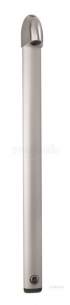 Delabie Showers -  Delabie Sporting 2 Anodised Alu Sh Panel M1/2 Inch 30sec Time Flow Valve